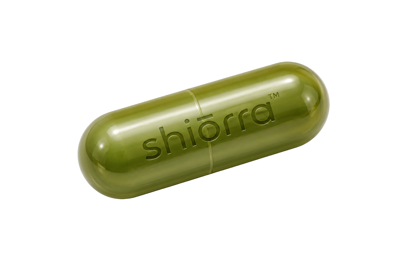A single Shiōrra Advanced Ginger+ capsule